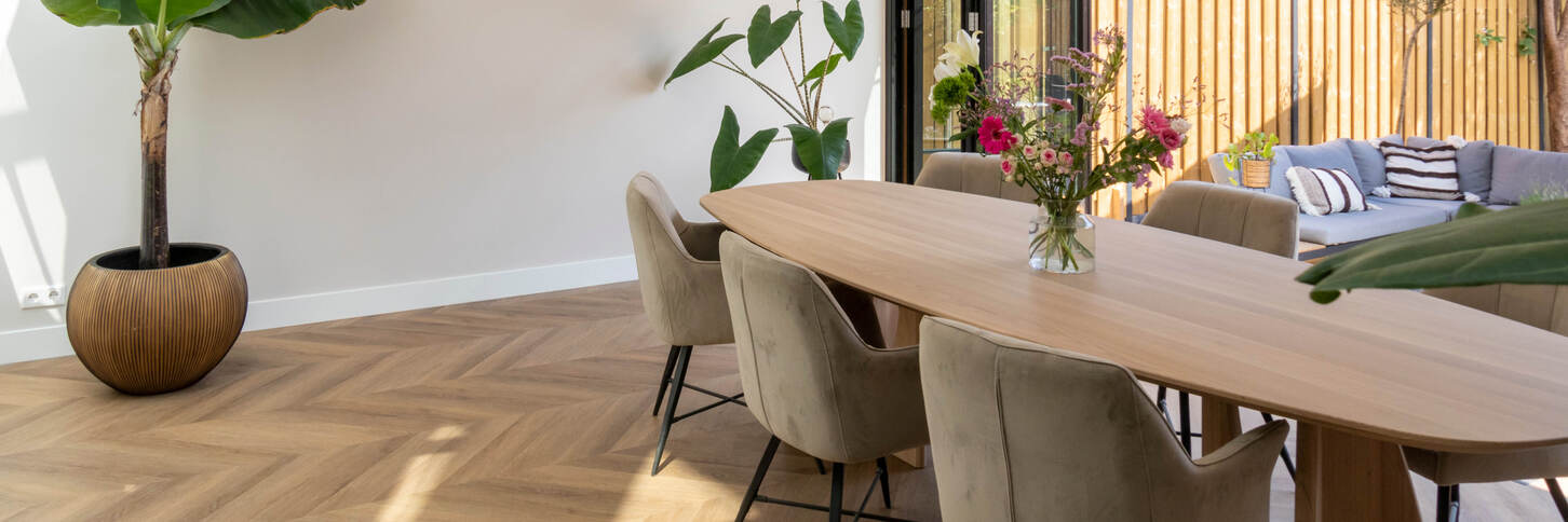 hongaarse punt pvc vloer 45 of 60 graden