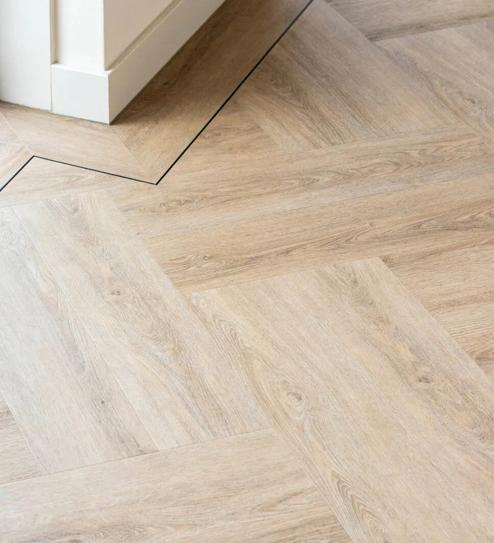 hongaarse punt pvc met bies en band