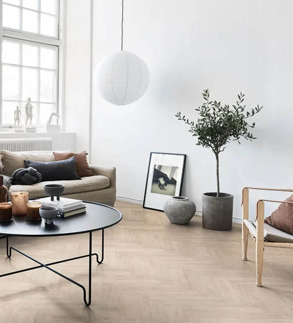 visgraat vloer vinyl